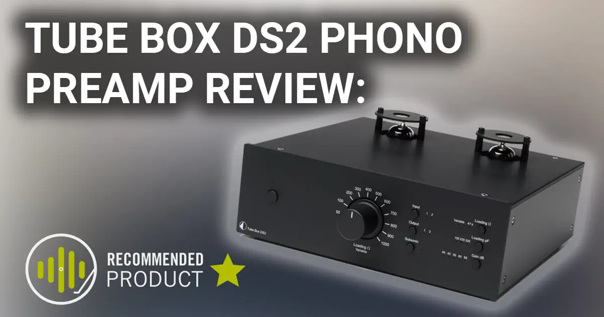 Featured image for “Pro-Ject Tube Box DS2 Review – A Highly Versatile Tube Phone Preamp?”