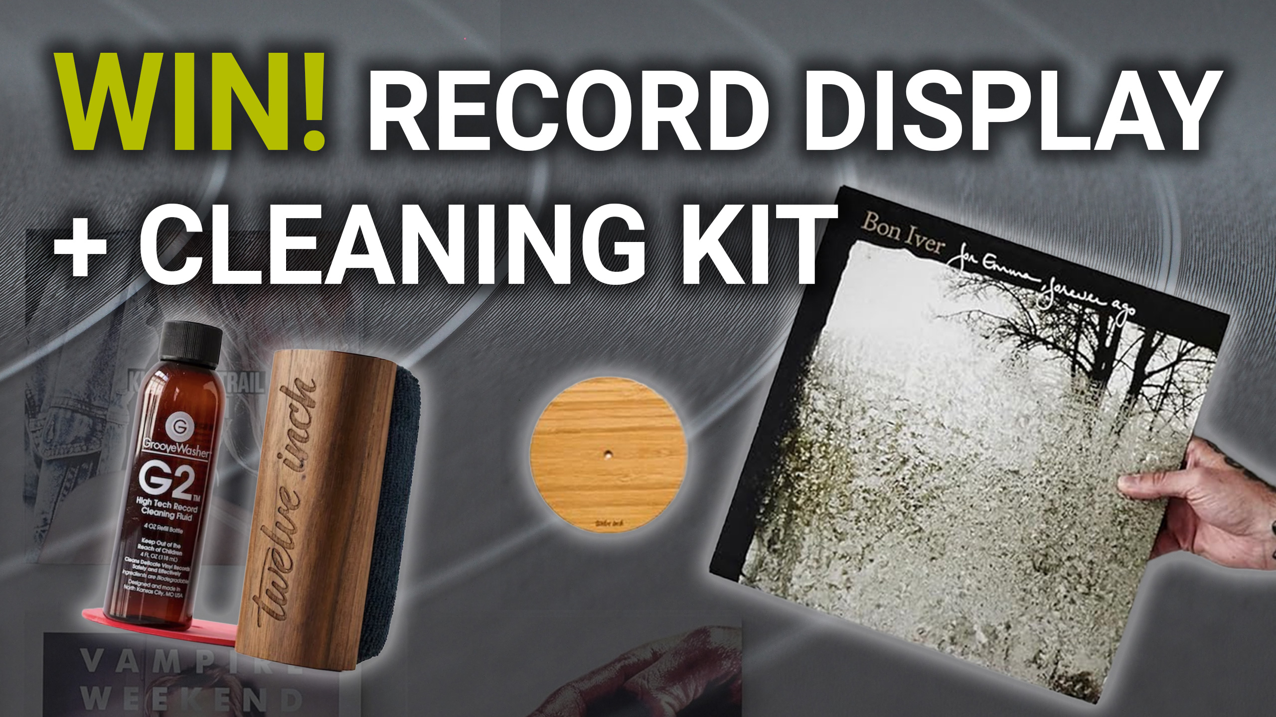 Featured image for “Competition: Win FOUR Record Display Adaptors + A Record Cleaning Kit”